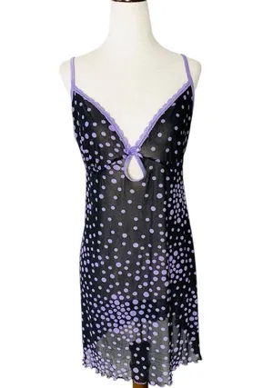 SECRET TREASURES Polka Dot Babydoll Chemise thumbnail 1