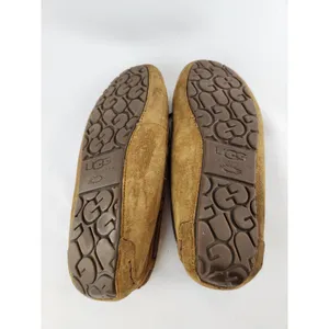 UGG Dakota Slippers Women's 10 House Shoes Tan 5612 Moccasin Loafers Sherpa Wool thumbnail 8
