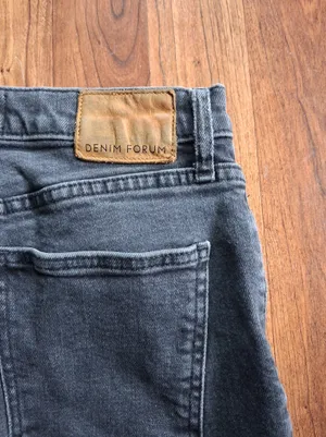 Denim Forum Womens Black Slim Yoko High Rise Button Fly Jeans 26 Organic Cotton thumbnail 6