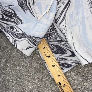 Athleta Womens 1X All Activity Shorts‎ Marble Print Drawstring Waist Athletic thumbnail 5