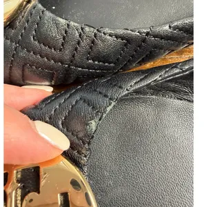 Tory‎ Burch Quilted Ballet Mini Flats Women's size 8.5 thumbnail 5