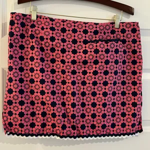 Golftini Skort Pink Navy Blue Size 14 thumbnail 5