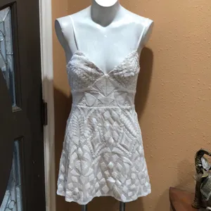 Superdown Tiff Mini Dress In White thumbnail 3
