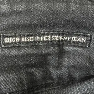 Abercrombie & Fitch Signature Denim Jeans Super Skinny High Rise 25 HR Stretch thumbnail 8