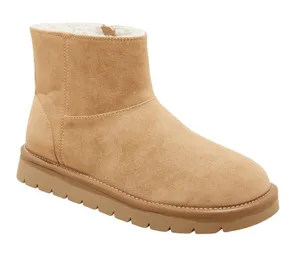 NWT Universal Thread Faux Suede Booties with Memory Foam Insole Tan Brown 11M thumbnail 1