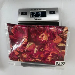NEW Stars Above maroon floral adjustable satin v-neck lightweight pajama tank‎ L thumbnail 8