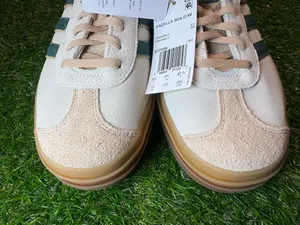 Adidas Gazelle. Women’s 10. Cream and green thumbnail 4