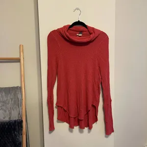 We the Free Free People Drippy Thermal Kristina Thermal Cayenne Size Small thumbnail 2
