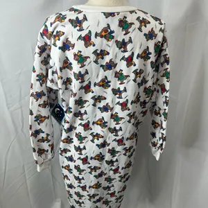 Vintage nite mates sleepwear medium White thumbnail 10