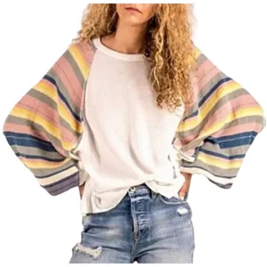 NWT WE THE FREE x FREE PEOPLE Women’s Boho Rainbow Dreams Thermal Top thumbnail 1