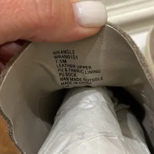 Steve Madden Taupe Suede Wrangle Booties thumbnail 4