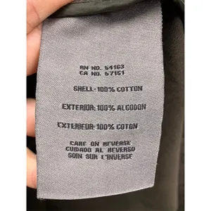 Levi Strauss‎ & Co Field Jacket Womens Medium Olive Green Cotton Utility Coat thumbnail 7