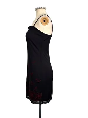 Vintage Finesse Y2k Sleeveless Mini Dress Size Medium thumbnail 5