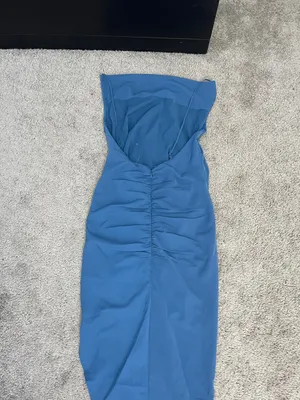 Abercrombie blue dress thumbnail 3