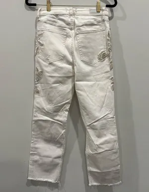 Abercrombie & Fitch Zoe Natural Rise Ankle Straight Jeans Womens 29/8R NWT thumbnail 3