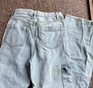 Pacsun High Rise Bootcut Jeans w/ Cutout thumbnail 6