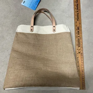 NWT BRIGHTON Love The Earth Jute Fiber Reuseable Tote Bag thumbnail 7