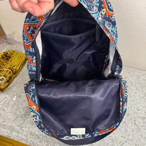 Vera Bradley Lighten Up Journey "Marrakesh" Backpack Paisley Bag Travel Campus thumbnail 8