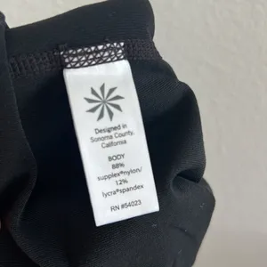 Athleta Chatarunga 305922 Black Cropped Capri Legging XS thumbnail 10