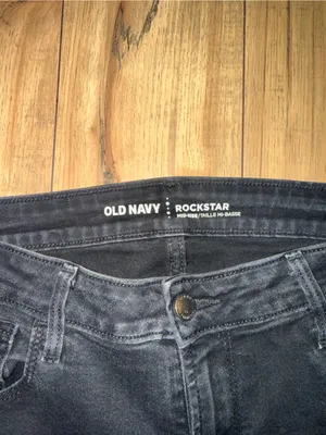 Black old navy jeans thumbnail 4