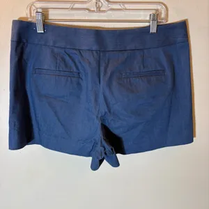 LOFT Riviera Sailor Shorts Size 10 Nautical Cotton Blend‎ thumbnail 2