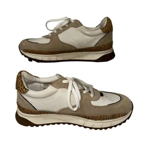 Madewell‎ Kickoff Sneaker Olive Grove Multi Unisex W: 9.5/M: 8 Spotted Calf Hair thumbnail 2