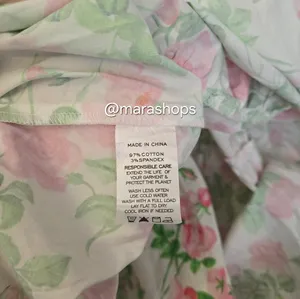 Hill House Mirabel Midi Wrap Skirt Pink Roses thumbnail 8