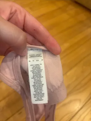 Nike Size XS Light Pink Sports Bra thumbnail 5