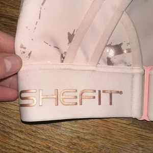 Shefit ultimate ribbed nude front zip wireless workout 1 luxe bra Tan Size XL thumbnail 3