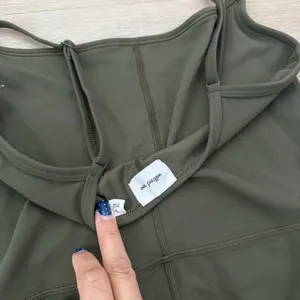 Aritzia Wilfred Free DIVINITY 5" ROMPER in Green thumbnail 6