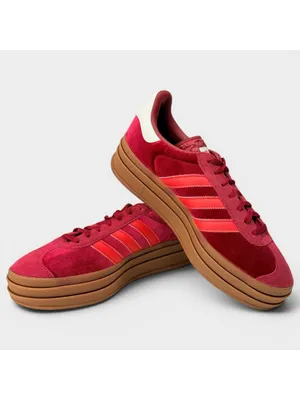 adidas Gazelle Bold W Sneakers Red Gum Womens 8.5 IG4388 New Box thumbnail 7
