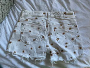 Anthropologie Pilcro White Shorts 27 thumbnail 3