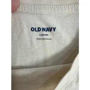 Old Navy Nirvana T Shirt Women's L 10/12 Beige Graphic Print Band Collectible thumbnail 4