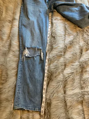 Abercrombie & Fitch Jeans Women The 90s Straight Ultra High Rise Curve Love 28/6 thumbnail 6