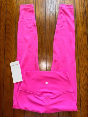 Lululemon Align High-Rise 28” Sonic Pink Size 6 NWT thumbnail 1