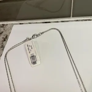 New York & Company NWT $22.95 Silver Tone Multi Strand Costume Jewelry Necklace thumbnail 5