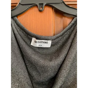 LNA Caliste Lurex Rib Top medium thumbnail 3