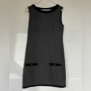 C2 studio small grey and black dress thumbnail 2
