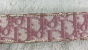 Authentic Pink Monogram Belt thumbnail 16