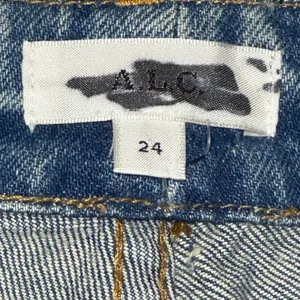 A.L.C. Womens Size 24 Denim Flare Jeans Medium Wash‎ thumbnail 6