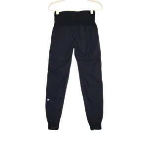 LULULEMON Dance Mid-Rise Jogger Pant Full Length Women 2 Black Sporty Everyday thumbnail 4