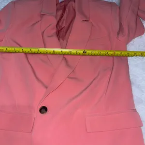 STEVE MADDEN Double Breasted Blazer suit jacket PEACH ROMANCE XSmall thumbnail 5