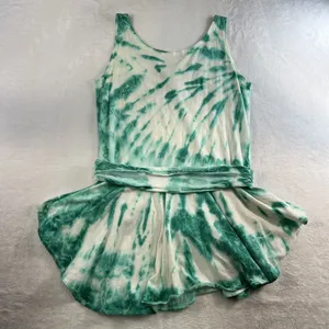 Vtg 90s In Gear L Large Tunic Top Dress‎ Tie Dye USA Whimsy Fairycore Balletcore thumbnail 3