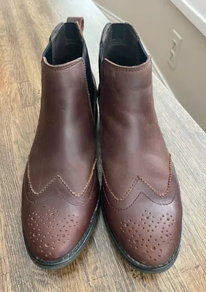 Sperry Brown Leather Chelsea Boots Booties - Size 7.5 thumbnail 1
