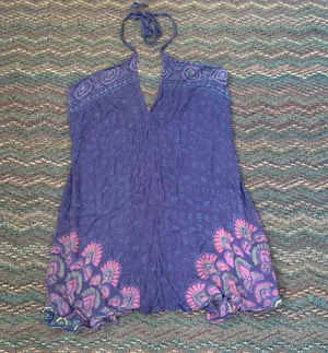 Coverup Dress Purple thumbnail 1