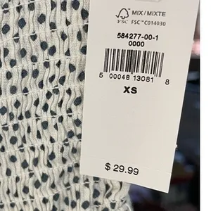 Old Navy‎ Womens Polka Dot Smocked Peplum Top White Blue XS 584277-00-1 thumbnail 3