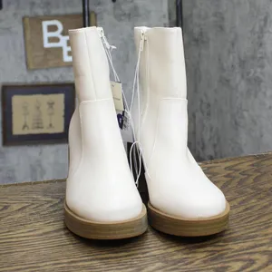 Universal Thread Jenna Platform Boots with Memory Foam Insole Off White 6M thumbnail 3