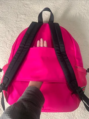Hot Pink Dinosaur Patch Backpack - Zara thumbnail 6