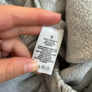 Aeropostale light gray New York high waisted‎ baggy cinched lounge sweatpants S thumbnail 8