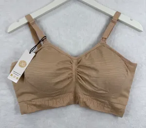 Kindred Bravely Sublime Hands Free Pumping Nursing Bra Beige Large‎ KB-DPB NEW thumbnail 1